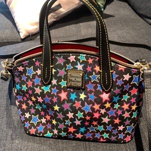 Dooney & Burke Ruby bag. Super cute bag with multi- colored star design